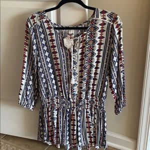 Beautiful detailed design blouse